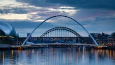 Gateshead. Energy efficiency in buildings is neglected across Britain, according to the study, and is worst in the Midlands, northern England and Wales